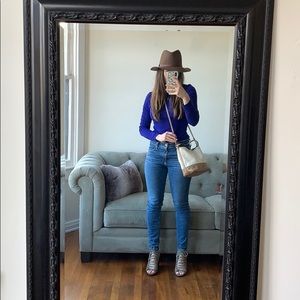 Coach crossbody bucket bag